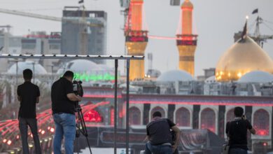 خبرنگاران ایرانی در اربعین