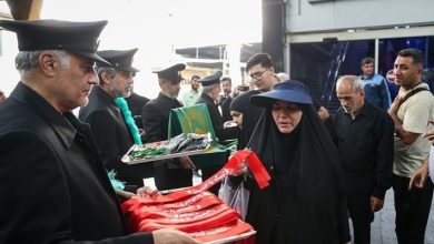 مراسم بدرقه زائران اربعین